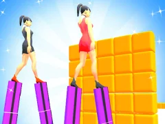 שפּיל Heels Run Race - Stack Rider אָנליין