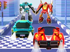 שפּיל Car Robot Transform Fight אָנליין