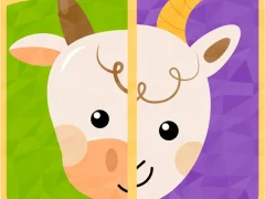 שפּיל Baby Games Animal Puzzle for Kids אָנליין