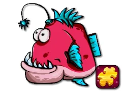 שפּיל Cute Piranha Jigsaw Puzzles אָנליין