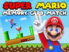 שפּיל Super Mario Memory Card Match אָנליין