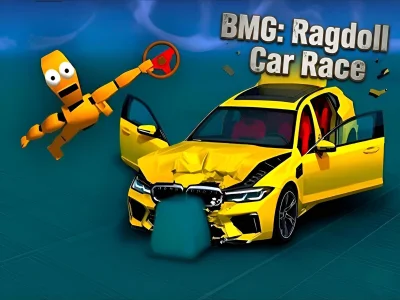 שפּיל BMG: Ragdoll Car Race אָנליין