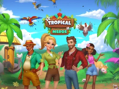 שפּיל Tropical Merge אָנליין