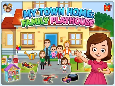שפּיל My Town Home: Family Playhouse אָנליין