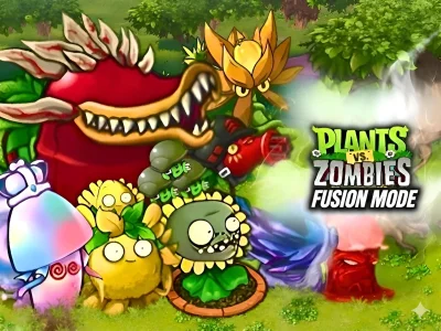 שפּיל Plants vs Zombies Fusion Mode אָנליין