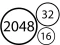שפּיל Merge Numbers 2048 אָנליין