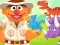 שפּיל 123 Sesame Street: Ernie's Dinosaur Day Care אָנליין
