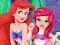 שפּיל Baby Ariel Treating Cold אָנליין