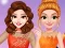שפּיל Princesses Ice Skating Dress Up אָנליין