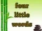 שפּיל Four Little Words אָנליין