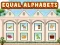 שפּיל Equal Alphabets אָנליין