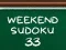 שפּיל Weekend Sudoku 33 אָנליין