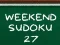 שפּיל Weekend Sudoku 27 אָנליין