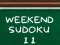 שפּיל Weekend Sudoku 11 אָנליין