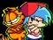 שפּיל Funkin' On a Monday with Garfield the cat אָנליין