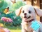 שפּיל Jigsaw Puzzle: Dog In Garden אָנליין