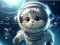 שפּיל Jigsaw Puzzle: Astronaut-Cat אָנליין