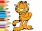 שפּיל Coloring Book: Garfield Hamburger אָנליין