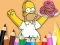 שפּיל Coloring Book: Simpson Doughnut אָנליין