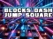 שפּיל Blocks Dash Jump Square אָנליין