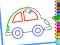 שפּיל Toddler Drawing: Cute Car אָנליין