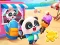 שפּיל Jigsaw Puzzle: Baby Panda Ice Cream Car אָנליין