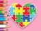 שפּיל Coloring Book: Heart Jigsaw אָנליין