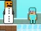 שפּיל Noob vs Pro Snowman אָנליין