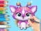 שפּיל Coloring Book: Cute Fluvsies אָנליין