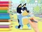 שפּיל Coloring Book: Bluey And Bingo אָנליין