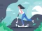 שפּיל Electric scooter rides jigsaw אָנליין