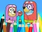 שפּיל Coloring Book: Bluey Flossing Grannies אָנליין
