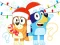 שפּיל Kids Quiz: Bluey Christmas Quiz אָנליין