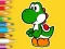 שפּיל Coloring Book: Yoshi Fishing Day אָנליין