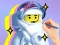 שפּיל Coloring Book: LEGO Astronaut אָנליין