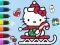 שפּיל Coloring Book: Hello Kitty Christmas אָנליין