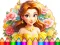 שפּיל Coloring Book: Flower Dress Up אָנליין