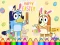 שפּיל Coloring Book: Bluey Happy Easter אָנליין