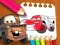 שפּיל Cars Coloring Book אָנליין