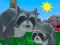 שפּיל Raccoon Adventure City Simulator 3d אָנליין