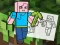 שפּיל Minecraft Fun Coloring Book אָנליין