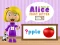 שפּיל World of Alice First Letter אָנליין