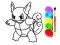 שפּיל Pokemon Coloring Book אָנליין