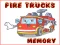 שפּיל Fire Trucks Memory אָנליין