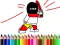 שפּיל Back To School: Hero Coloring Book אָנליין