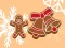 שפּיל Gingerbreadman Coloring אָנליין