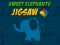 שפּיל Sweet Elephants Jigsaw אָנליין