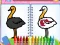 שפּיל Coloring Birds Game אָנליין