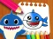 שפּיל Baby Shark Coloring Book אָנליין