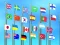 שפּיל Flag Puzzle Jam: Collect Flags אָנליין